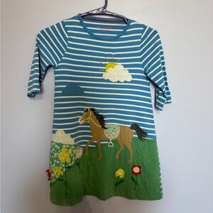 Mini Boden Horse dress - 6/7